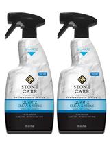 Limpador e polidor de quartzo Stone Care International 720 ml (pacote com 2)
