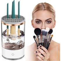 Limpador Elétrico Para Pincéis de Maquiagem Usb Automático