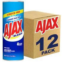 Limpador em pó Ajax com alvejante 621 ml (pacote com 12) Limpador em pó Ajax com alvejante 621 ml (pacote com 12)