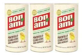 Limpador em pó BON AMI para cozinhas e banheiros (pacote com 3) Limpador em pó BON AMI para cozinhas e banheiros (pacote com 3)