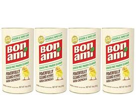 Limpador em pó BON AMI para cozinhas e banheiros (pacote com 4) Limpador em pó BON AMI para cozinhas e banheiros (pacote com 4)