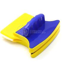 Limpador Escova Magnética Dupla Face para Vidros Amarelo Limpador Escova Magnética Dupla Face para Vidros Amarelo