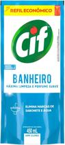 Limpador Especialista Cif Banheiro Sem Cloro 450ml Refil Econômico