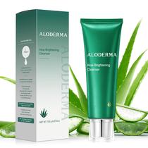 Limpador facial Aloderma Skin Brightening com aloe orgânico 125mL Limpador facial Aloderma Skin Brightening com aloe orgânico 125mL