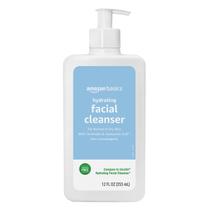Limpador facial Amazon Basics Hydrating com ceramidas e HA 355ml Limpador facial Amazon Basics Hydrating com ceramidas e HA 355ml