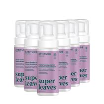 Limpador facial ATTITUDE Chá branco espumante micelar 150mL x6 Limpador facial ATTITUDE Chá branco espumante micelar 150mL x6