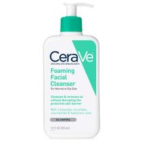 Limpador Facial CeraVe - Espuma Diária 355ml para Pele Oleosa