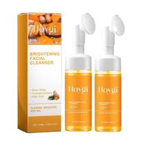 Limpador facial EIVJEC, espuma de ácido cúrcuma para toda a pele, 2 unidades