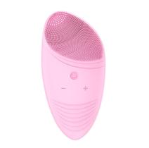 Limpador Facial Elétrico Wokex de Silicone Rosa