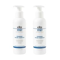Limpador facial EltaMD Foaming Gentle Face Wash, pacote com 2 Limpador facial EltaMD Foaming Gentle Face Wash, pacote com 2