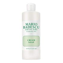 Limpador facial Mario Badescu Cream Soap 473ml sem óleo Limpador facial Mario Badescu Cream Soap 473ml sem óleo