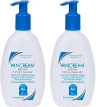 Limpador facial Vanicream Gentle 240 ml (pacote com 2)