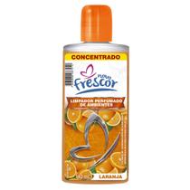 Limpador LARANJA Concentrado Novo Frescor Perfumado 140ml Poderoso Multiuso Para Chão Moveis Todos os Ambientes Limpador LARANJA Concentrado Novo Frescor Perfumado 140ml Poderoso Multiuso Para Chão Moveis Todos os Ambientes