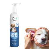 Limpador Limpa Ouvido Orelhas Cachorro Gatos Pet Clean 100g