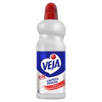 Limpador Limpeza Pesada Cloro Ativo Branqueia e Desinfeta X-14 Frasco 1L Veja