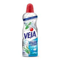Limpador Limpeza Pesada Power Fusion com Cloro e Detergente Eucalipto 1L Veja Limpador Limpeza Pesada Power Fusion com Cloro e Detergente Eucalipto 1L Veja
