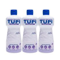 Limpador Multiuso 500ML TUPI Elimina Bacterias Kit com 3 UN