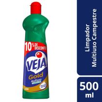 Limpador Multiuso Campestre Veja Gold 500ml 10%de Desconto Limpador Multiuso Campestre Veja Gold 500ml 10%de Desconto