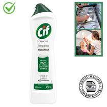 Limpador multiuso cif cremoso 450ml limão limpeza fácil - REMOVE SUJEIRA DIFÍCIL