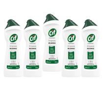 Limpador Multiuso Cif Cremoso Limpeza Milagrosa Limão Kit 5 Limpador Multiuso Cif Cremoso Limpeza Milagrosa Limão Kit 5