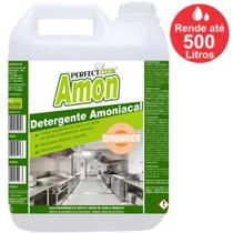 Limpador Multiuso Concentrado (1:100) Detergente Amoniacal Perfect Cook Amon Gl/ 5 L. Faz até 505 Litros