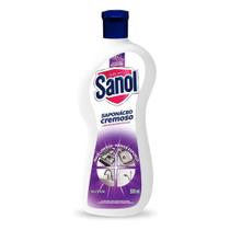 Limpador multiuso cremoso lavanda saponacio 500ml sanol Limpador multiuso cremoso lavanda saponacio 500ml sanol
