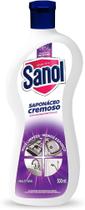 Limpador multiuso saponaceo sanol cremoso lavanda 500ml