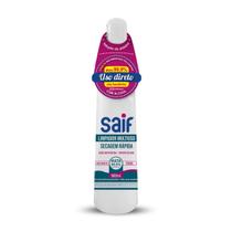 Limpador Multiuso Secagem Rápida Com Álcool Saif 500Ml, Higienizador Multiuso Perfumado Com Álcool, Branco, Ação Bacteri Limpador Multiuso Secagem Rápida Com Álcool Saif 500Ml, Higienizador Multiuso Perfumado Com Álcool, Branco, Ação Bacteri