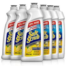 Limpador multiuso Soft Scrub Lemon 1,06 L 6 frascos
