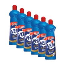 Limpador Multiuso Veja 500ml Original Kit Com 6 Unidades