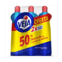 Limpador Multiuso Veja Gold Original 500ml 3 Unidades