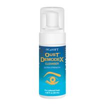 Limpador OcuSoft Oust Demodex Foam Extra Strength 50mL Limpador OcuSoft Oust Demodex Foam Extra Strength 50mL