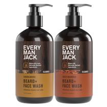 Limpador para Barba Every Man Jack Sandalwood & Bourbon 400 ml