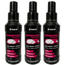Limpador Para-Brisa Viseira Desembaçante Hipervisão 90ml 3un Limpador Para-Brisa Viseira Desembaçante Hipervisão 90ml 3un