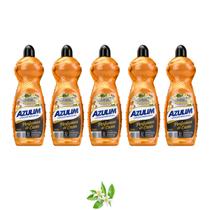 Limpador Perfumado Aroma Flor de Laranjeira Azulim Kit 5