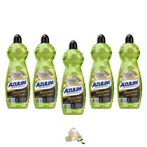 Limpador Perfumado Aroma Pera Inglesa E Frésia Azulim Kit 5