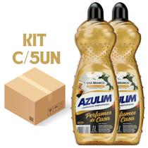 Limpador Perfumado Azulim Chá Branco 1L 5 unidades Limpador Perfumado Azulim Chá Branco 1L 5 unidades