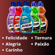 Limpador Perfumado Azulim Fragrâncias 1 Litro - Kit Com 12 Unidades