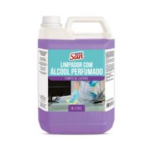 Limpador Perfumado com Álcool Lavanda 5L Master San Limpador Perfumado com Álcool Lavanda 5L Master San