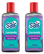 Limpador Perfumado Concentrado Lavanda Saif 120ml - 2 unds