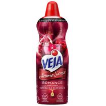 Limpador Perfumado Eficaz Romance Veja Aroma Sense Frasco 1L