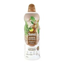 Limpador perfumado extratos naturais gengibre e sandalo 1l sanol