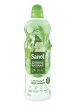 Limpador perfumado sanol extratos naturais cha verde 1l Limpador perfumado sanol extratos naturais cha verde 1l