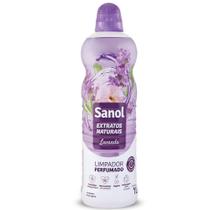 Limpador Perfumado Sanol Extratos Naturais Perfume Longa Duração 1 Litro