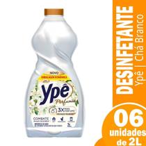 Limpador perfumado ype cha branco 6x2l
