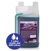 Limpador Perfumador Hiperconcentrado D'Line Fragrância Lavandal Frasco c/ 1 L - Rende até 400 Litros