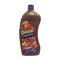 Limpador Pisos 3 Em 1 Floral Destac Madeiras 750ml