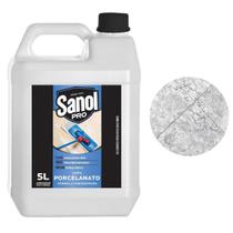 Limpador Porcelanato Super Concentrado Geral 5lts Sanol Pro
