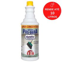 Limpador Pós Obra Duratto Frasco com 1 Litro. Faz até 9 L. Ideal para cerâmicas e pisos esmaltados com baixa porosidade