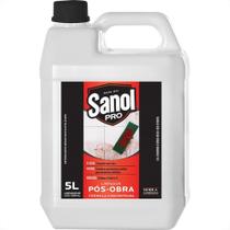Limpador Pos Obra Sanol Pro 5L - 9075 Limpador Pos Obra Sanol Pro 5L - 9075